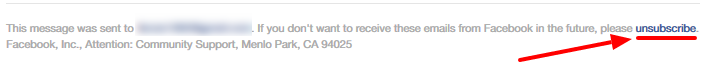 Method#02 - Gmail Unsubscribe Link - 1 unsubscribe from mailing list