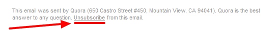 Method#02 - Gmail Unsubscribe Link - 2