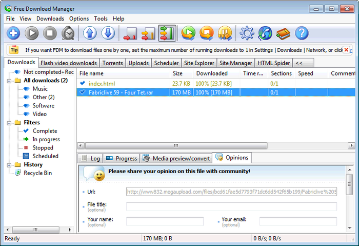 Free Download Manager IDM alternatives