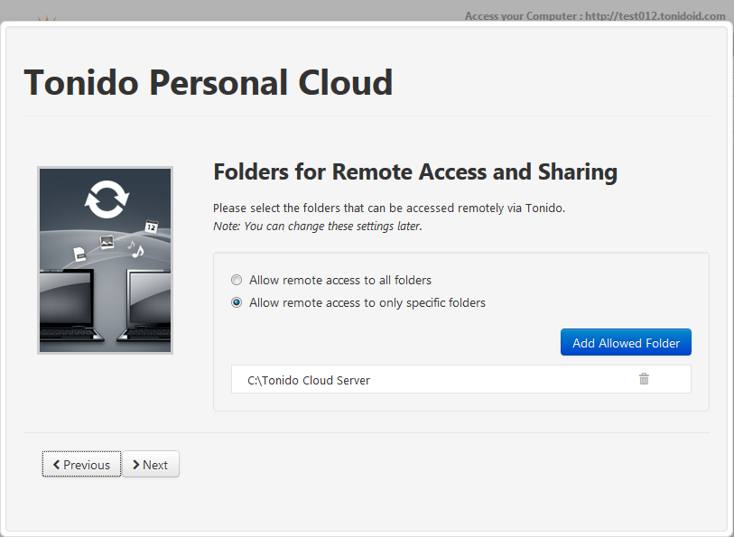 Tonido personal cloud server