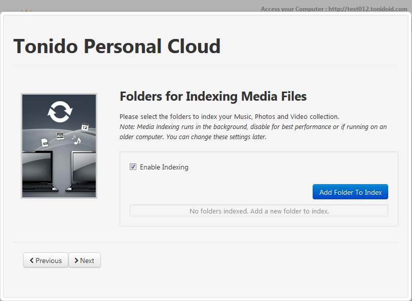 Tonido personal cloud server