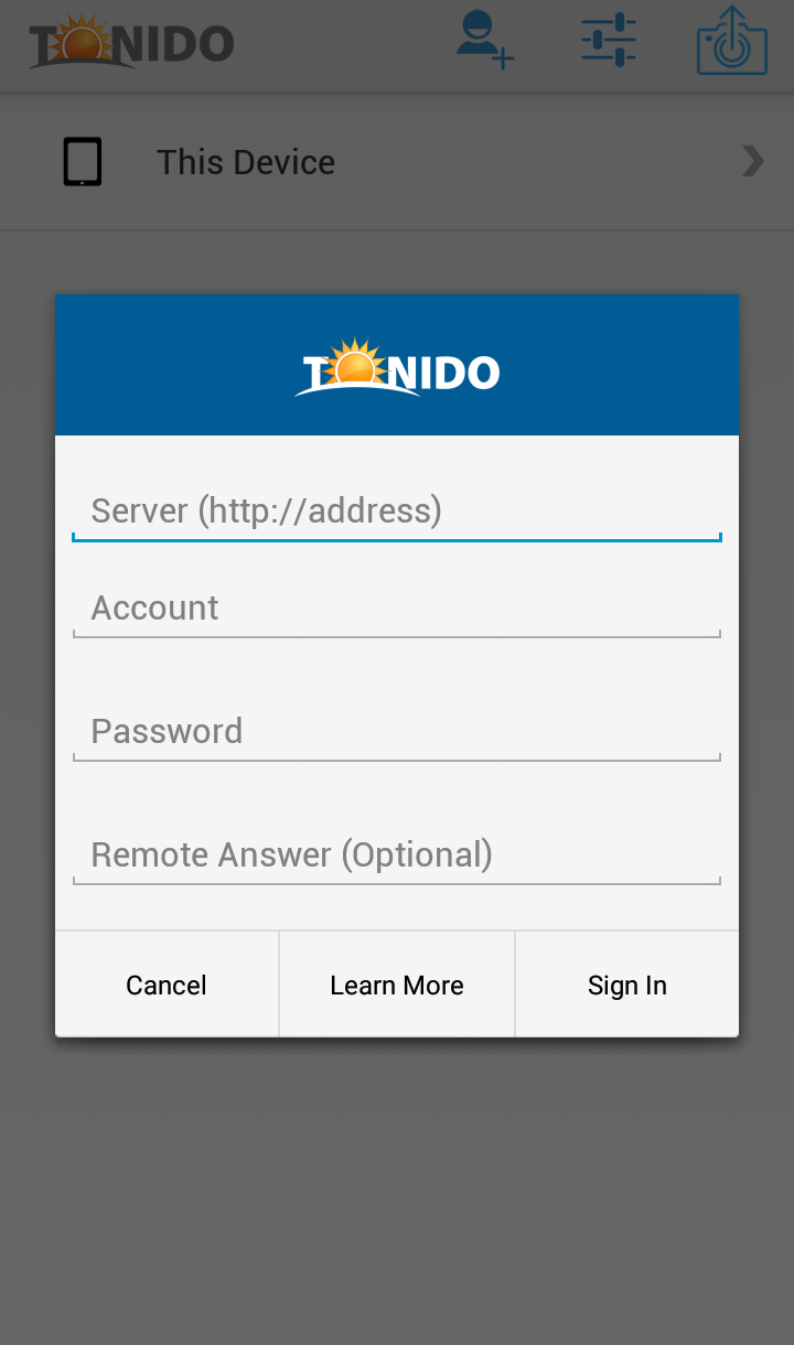 Tonido personal cloud server