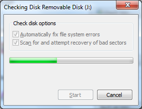 Cyclic Redundancy Check error