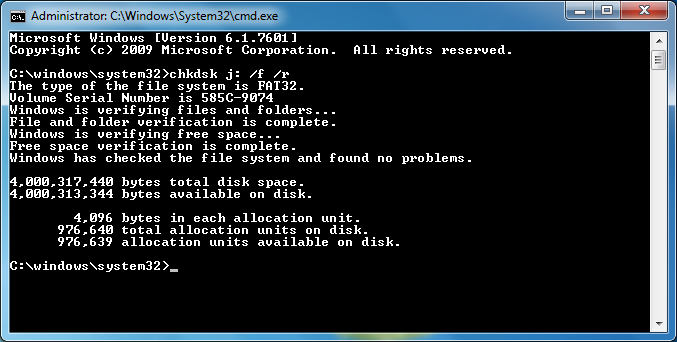 Fix Cyclic Redundancy Check error