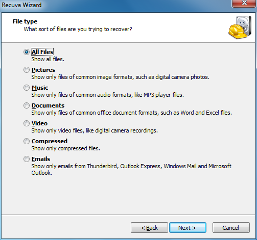  Solve Cyclic Redundancy Check error Recuva