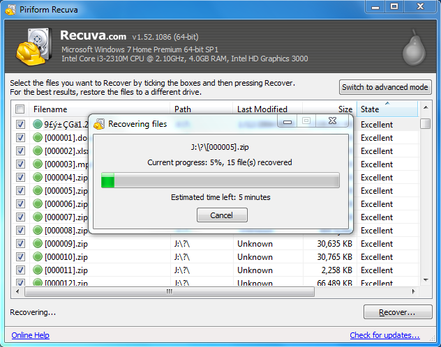 Cyclic Redundancy Check error