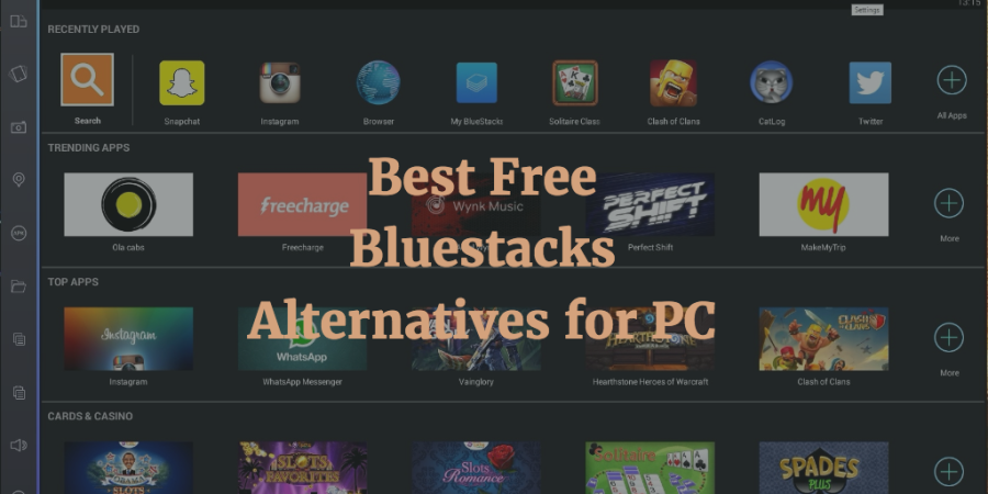 bluestacks alternatives