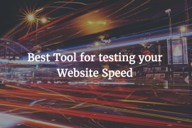 site speed test tools