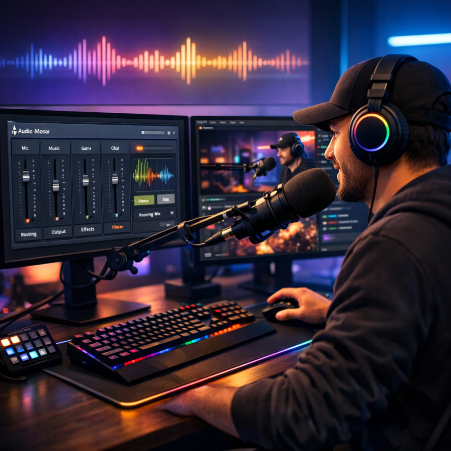 How to Play Music Through Mic for this