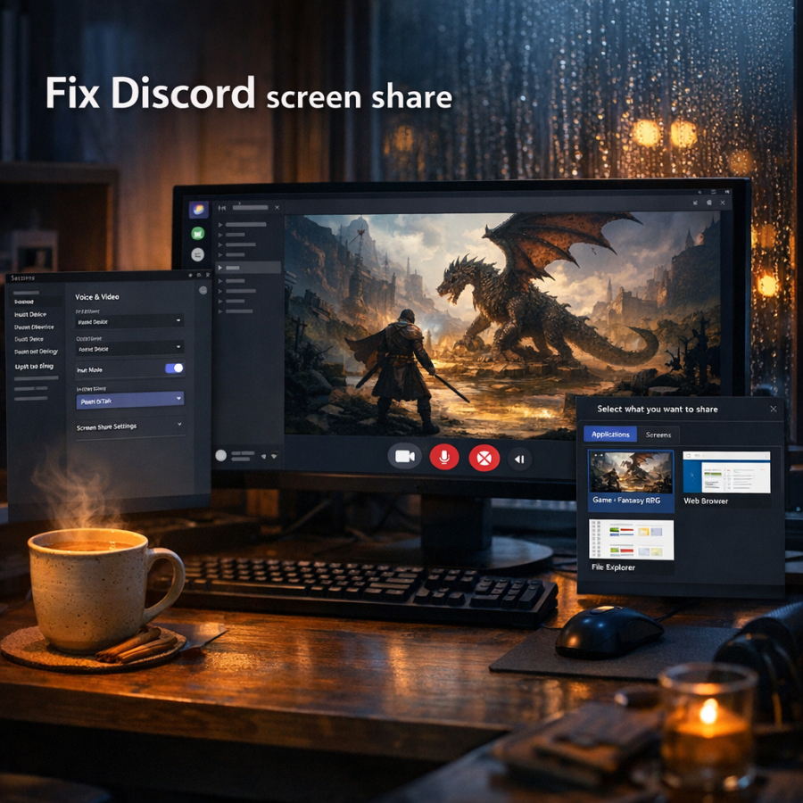 Fix Discord screen share no audio for this