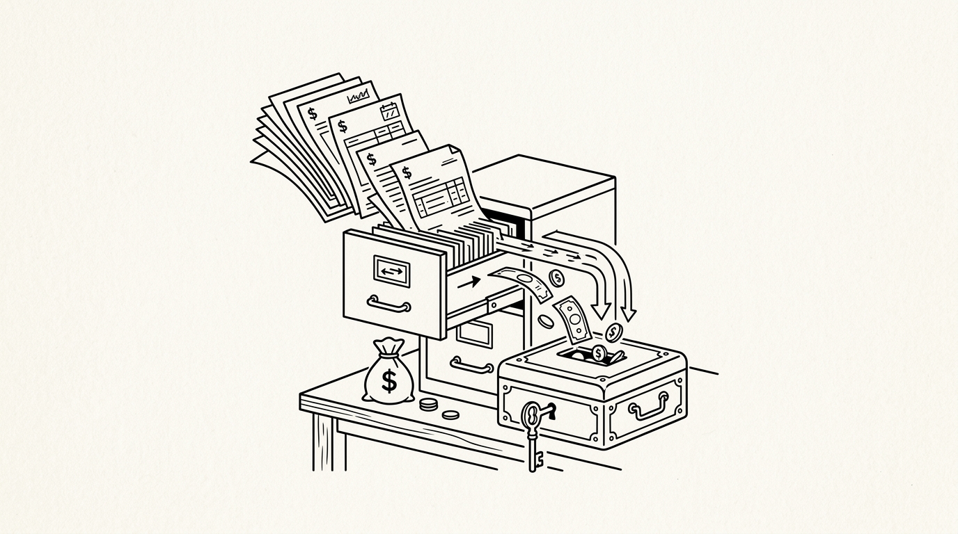Accounts Receivable, WikiWalls Glossary illustration