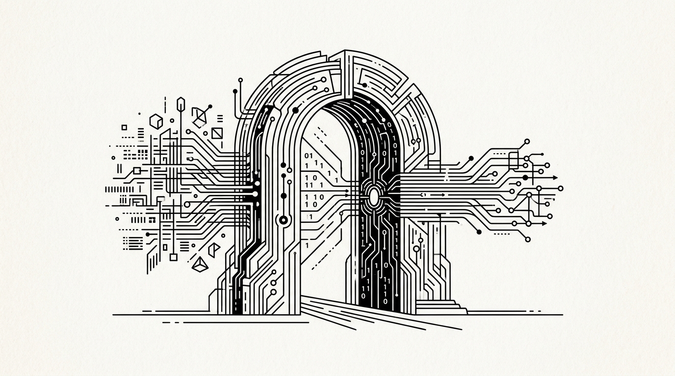 AI Gateway, WikiWalls Glossary illustration
