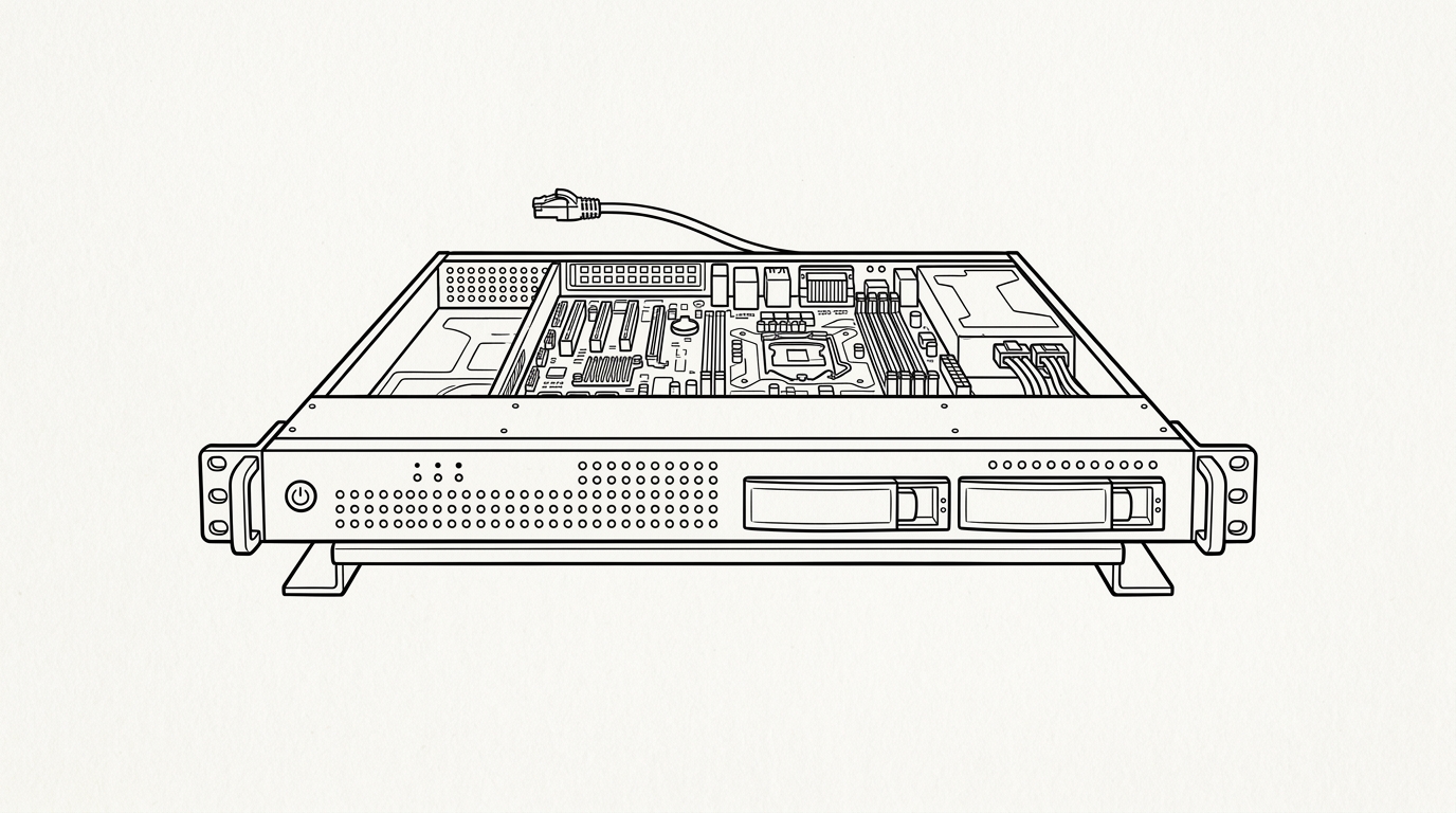 Bare Metal Server, WikiWalls Glossary illustration