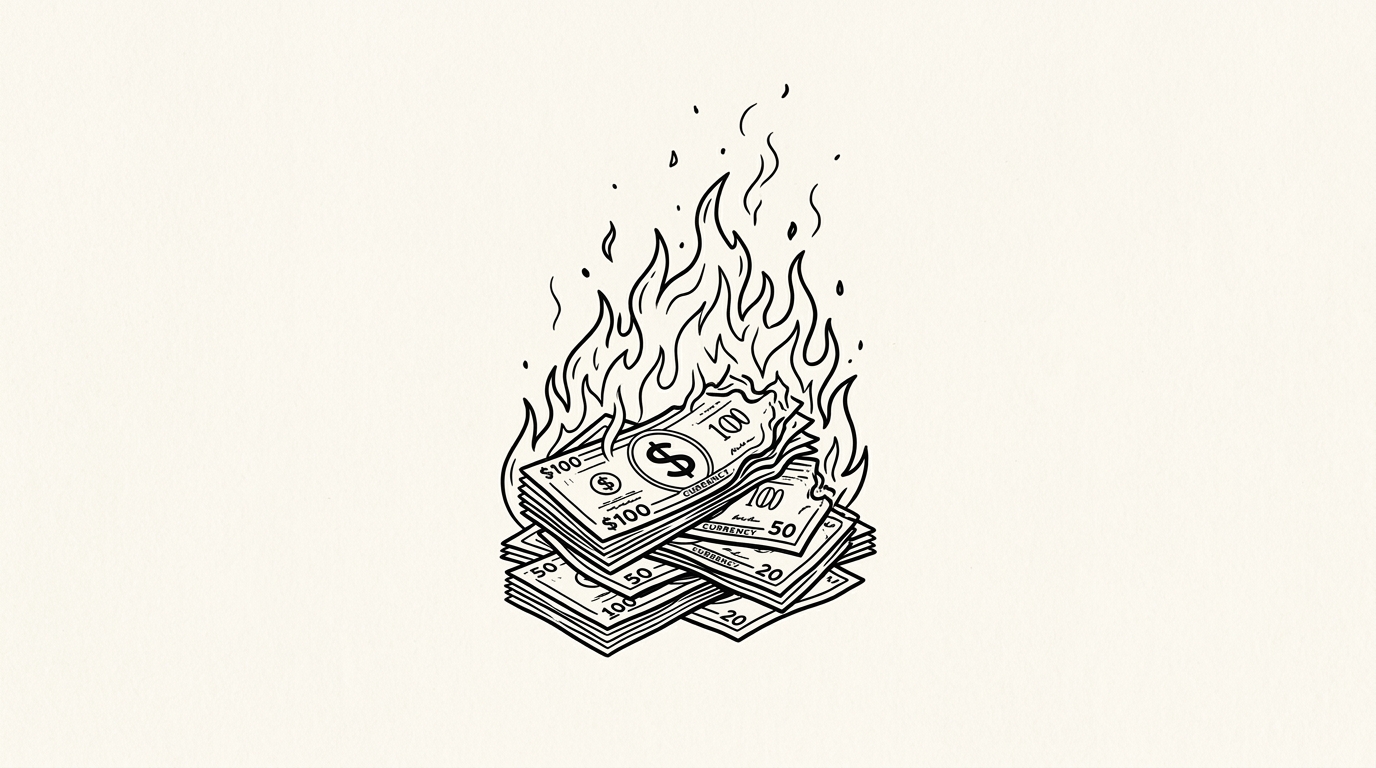 Burn Rate, WikiWalls Glossary illustration