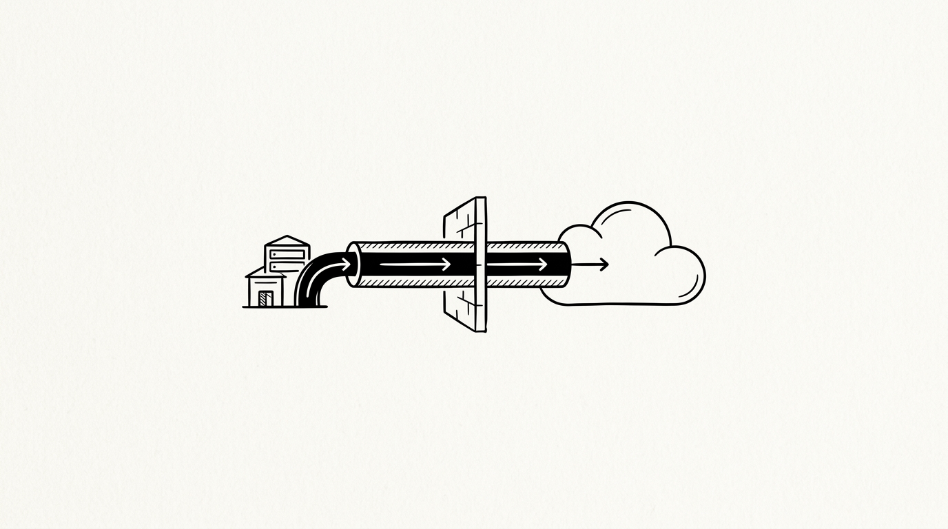 Cloudflare Tunnel, WikiWalls Glossary illustration