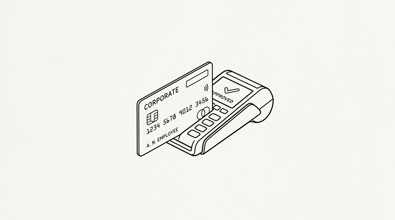 Corporate Card, WikiWalls Glossary illustration