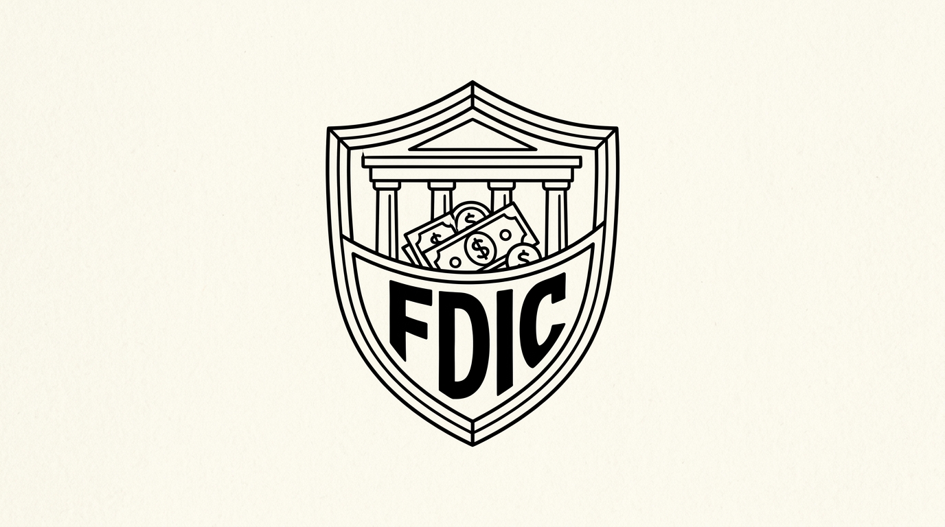 FDIC Insurance, WikiWalls Glossary illustration