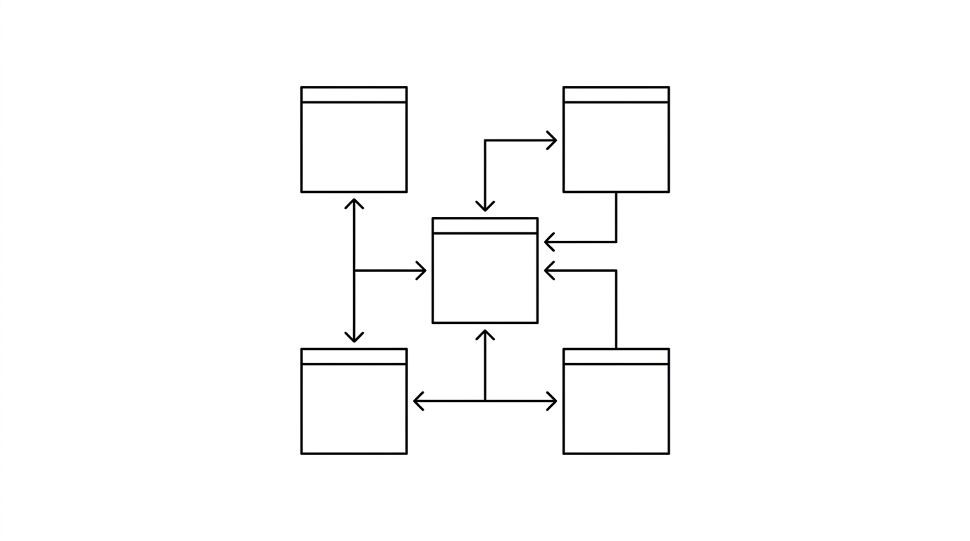 Internal Linking, WikiWalls Glossary illustration