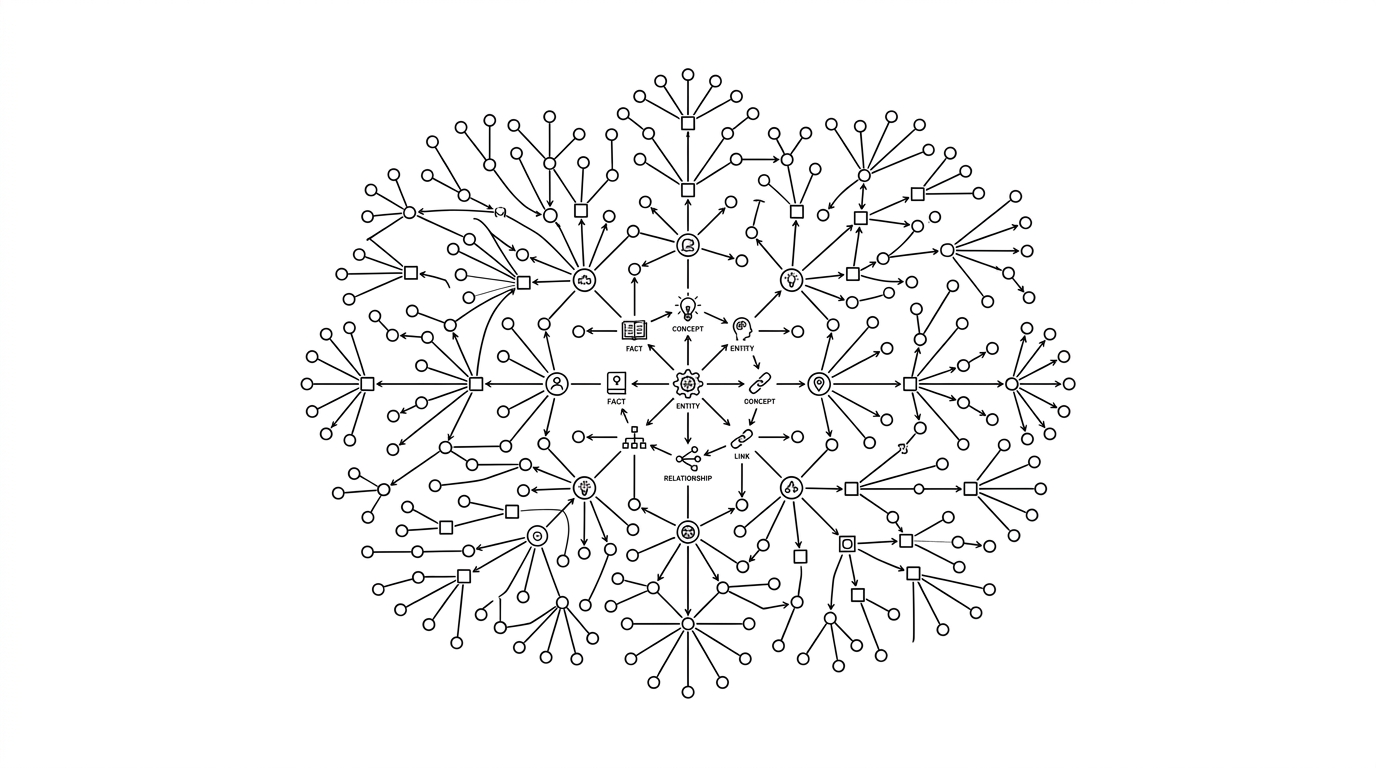 Knowledge Graph, WikiWalls Glossary illustration