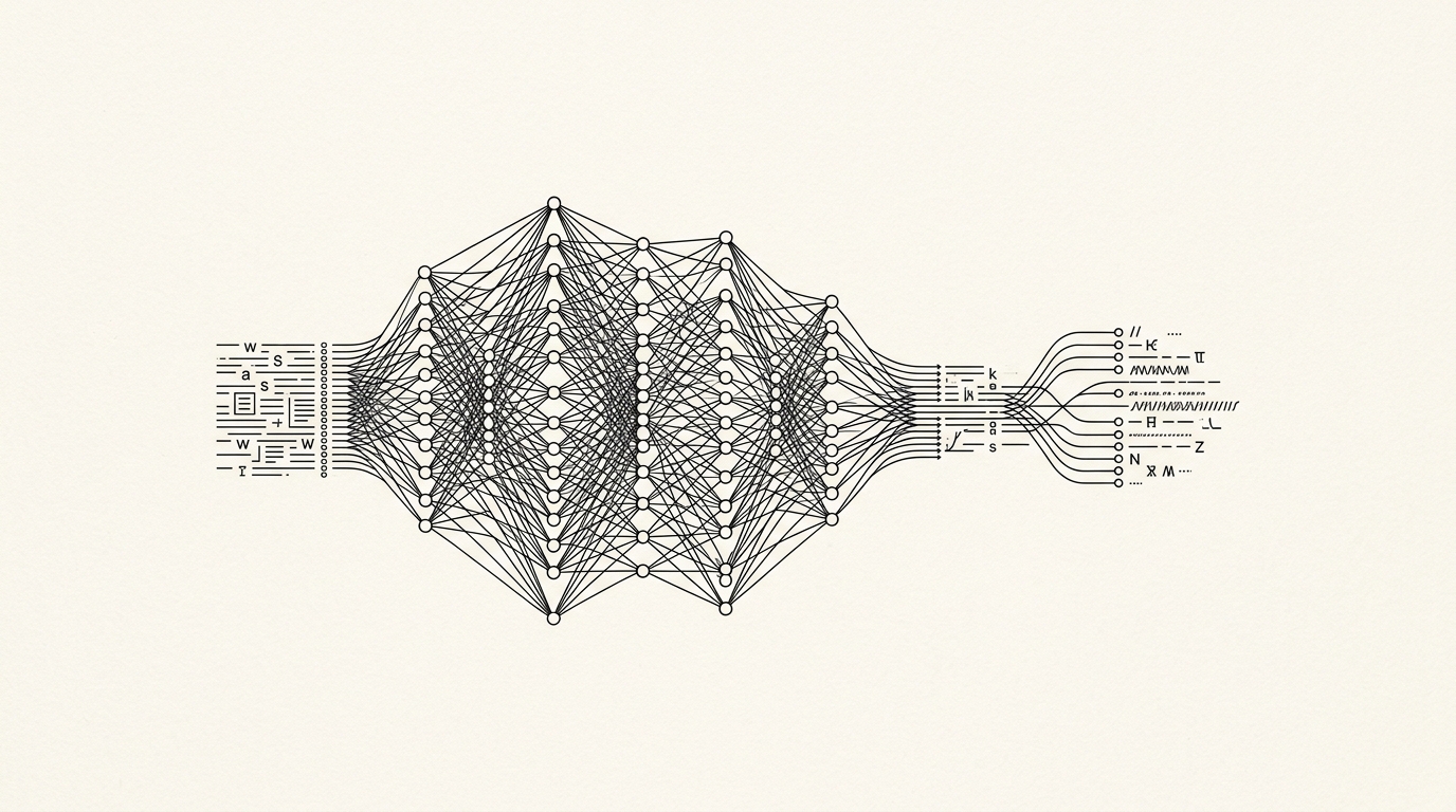 Large Language Model (LLM), WikiWalls Glossary illustration