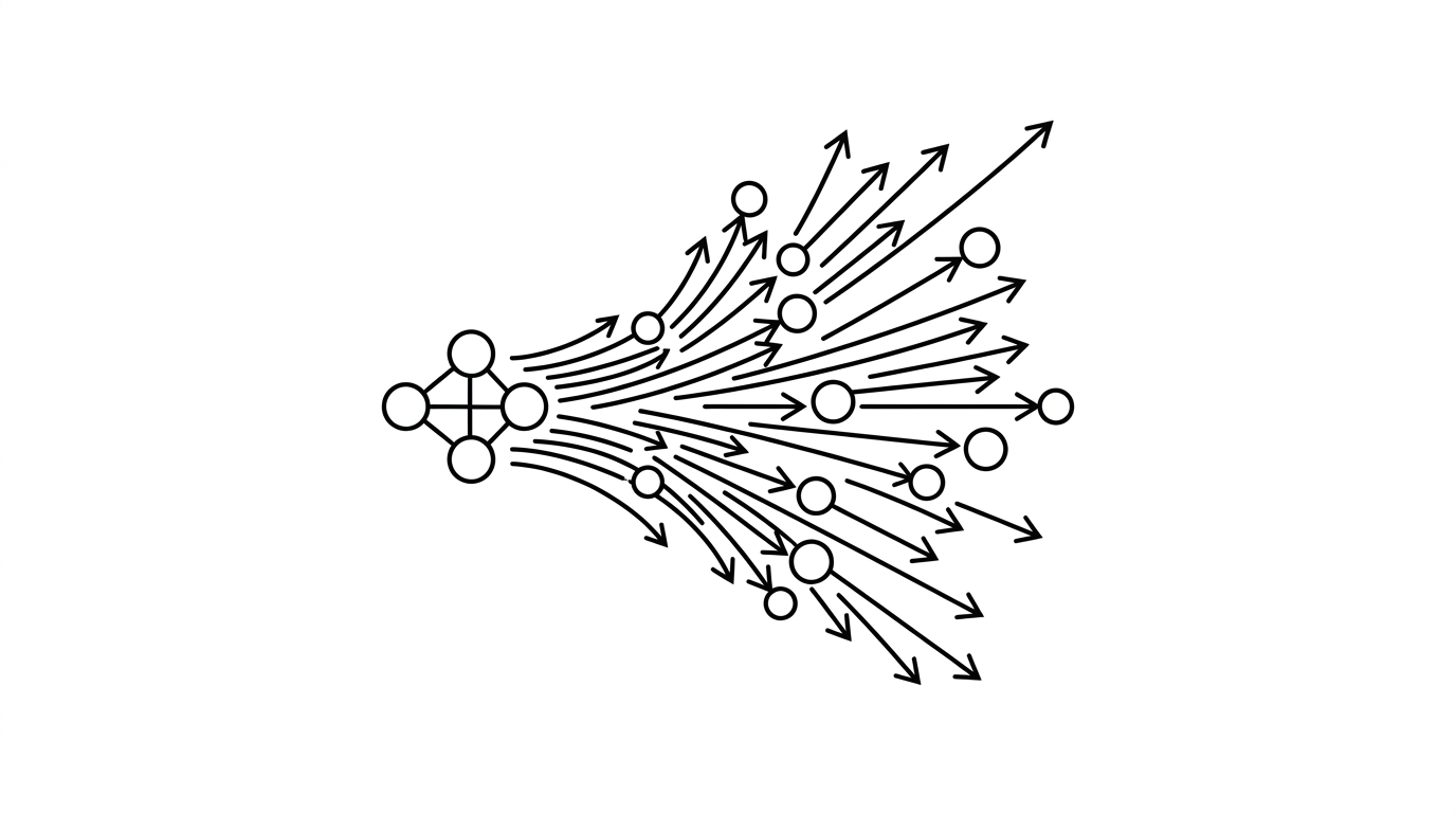 Link Velocity, WikiWalls Glossary illustration