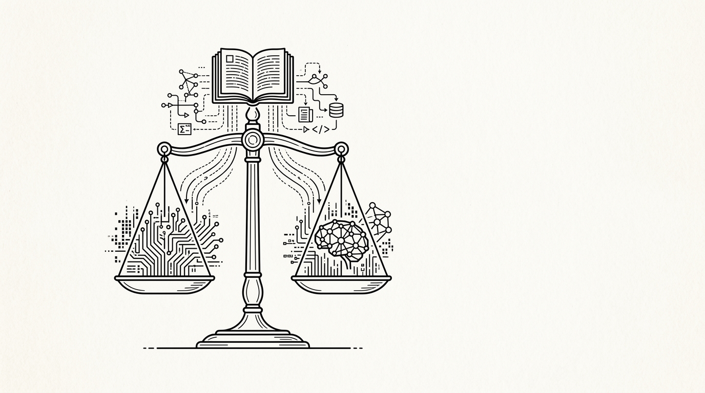 LLM-as-Judge, WikiWalls Glossary illustration