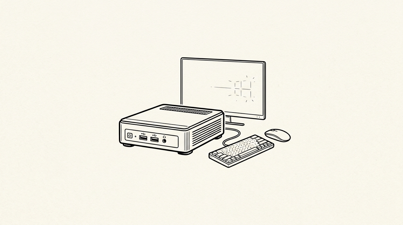 Mini PC, WikiWalls Glossary illustration