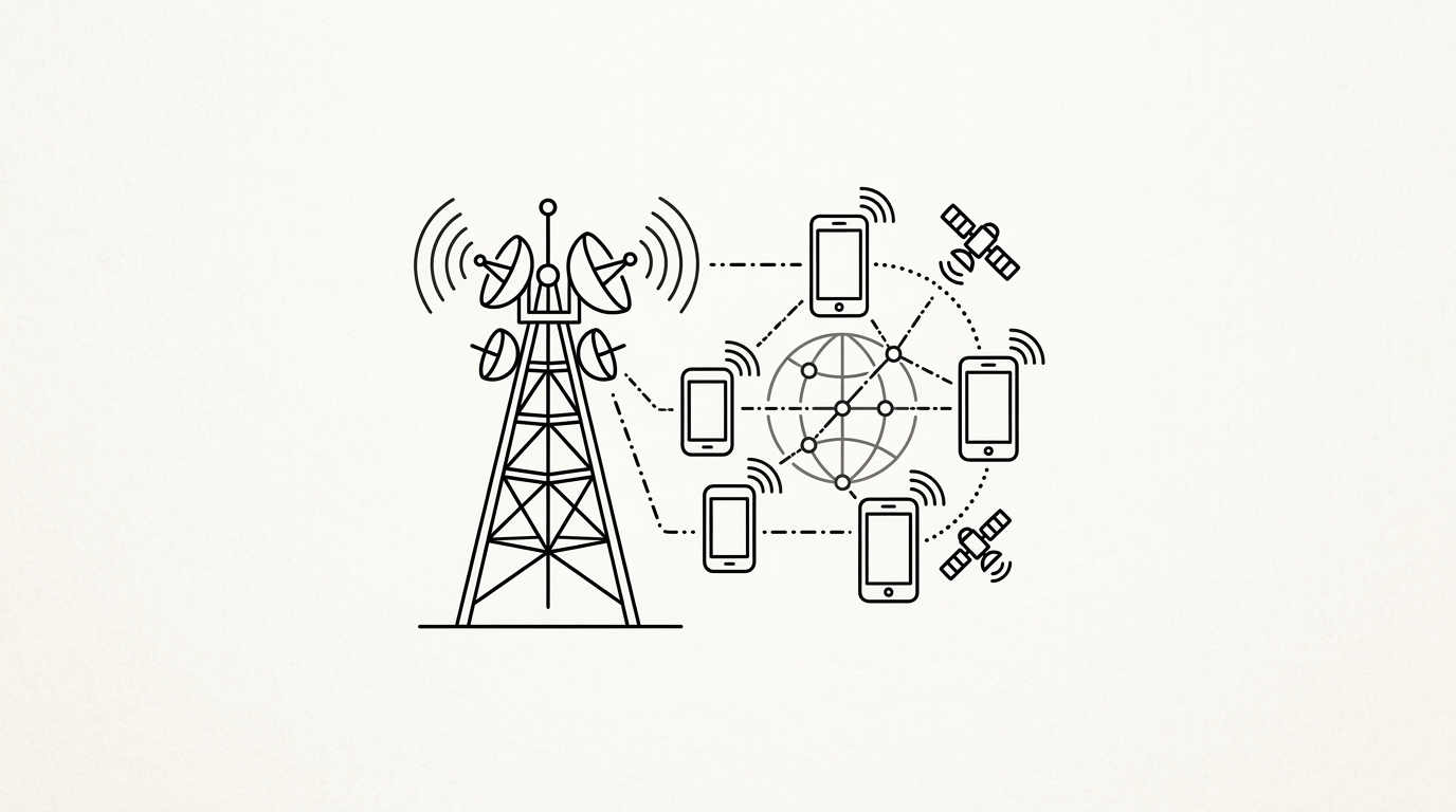 MVNO (Mobile Virtual Network Operator), WikiWalls Glossary illustration