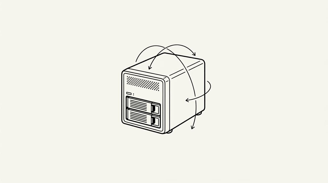 NAS (Network Attached Storage), WikiWalls Glossary illustration