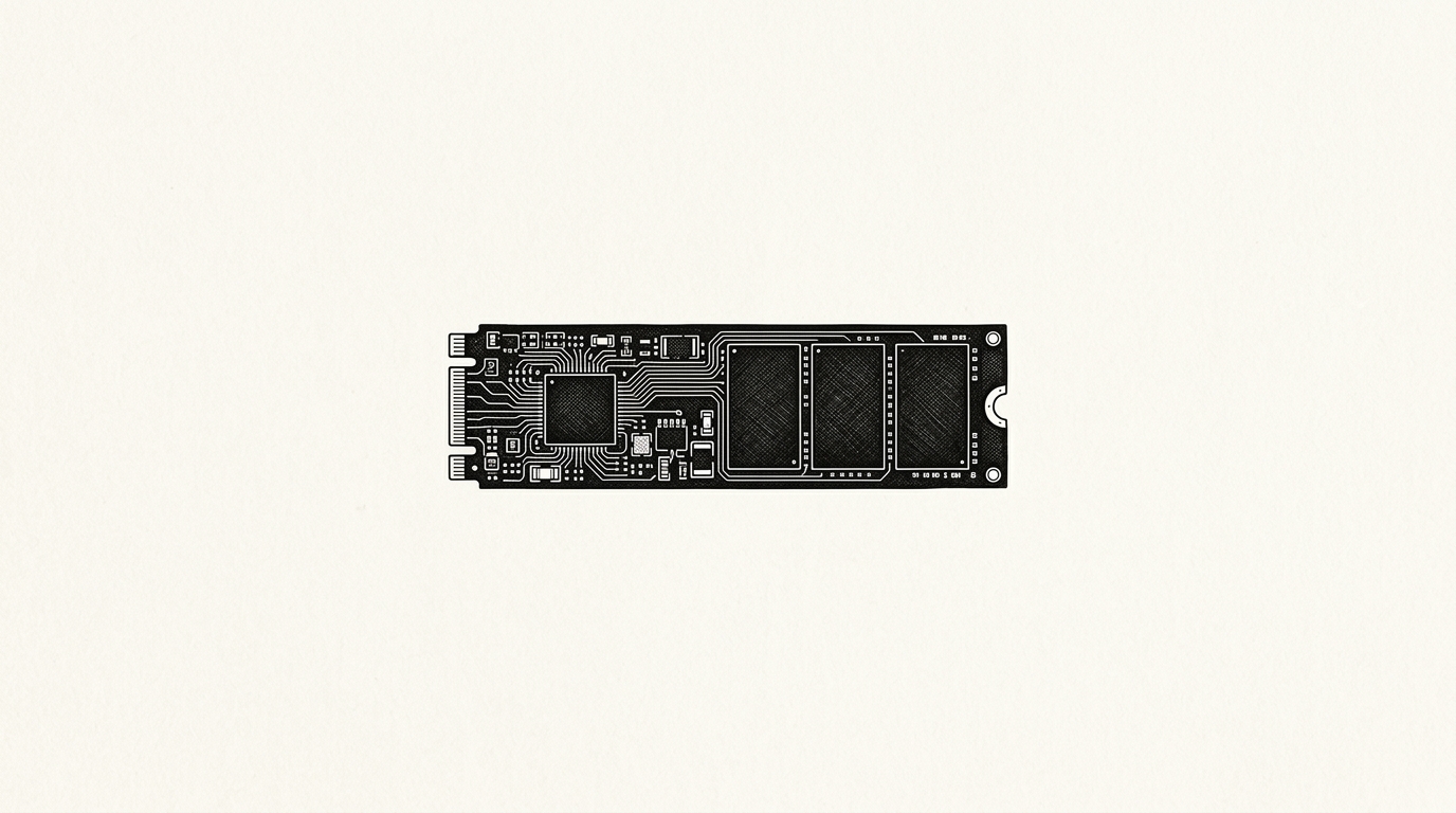 NVMe SSD, WikiWalls Glossary illustration