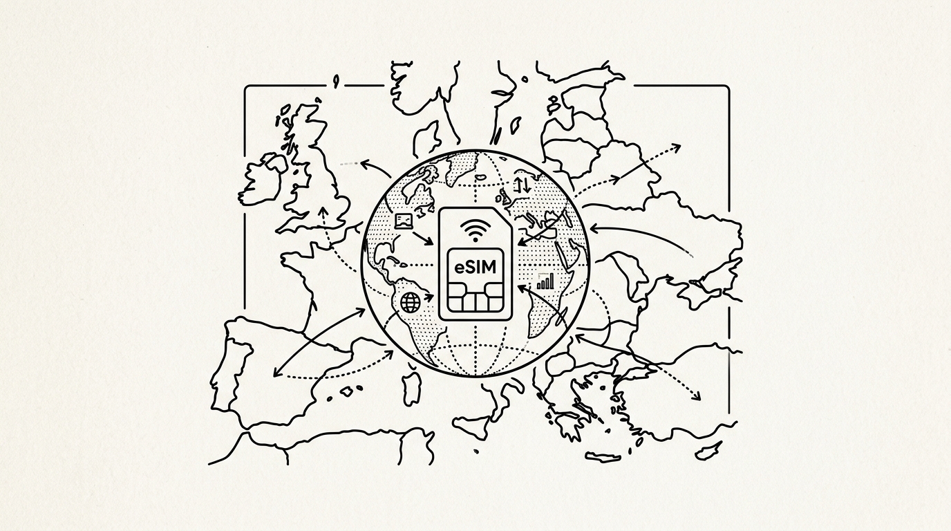 Regional eSIM Plan, WikiWalls Glossary illustration