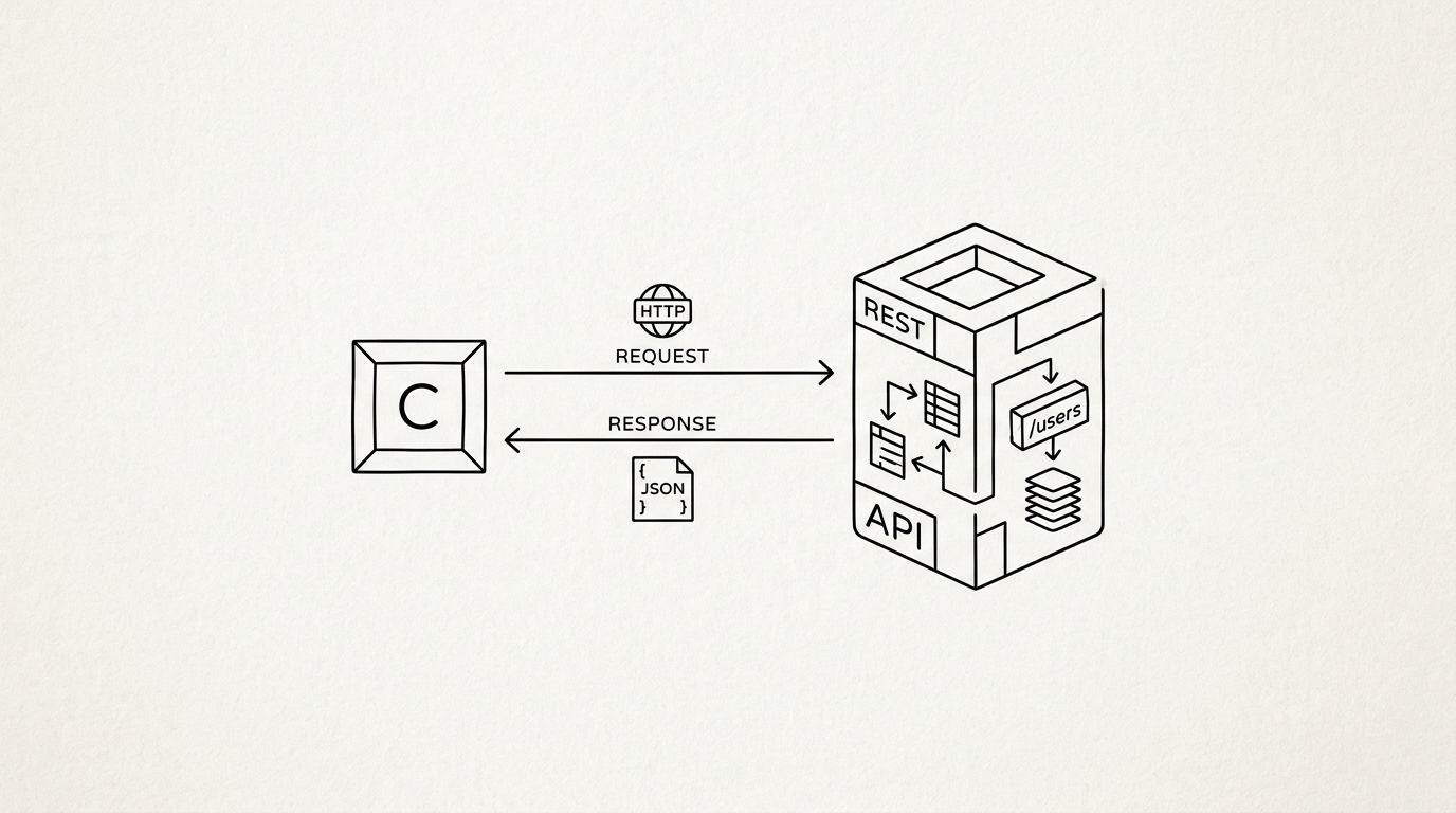 REST API, WikiWalls Glossary illustration