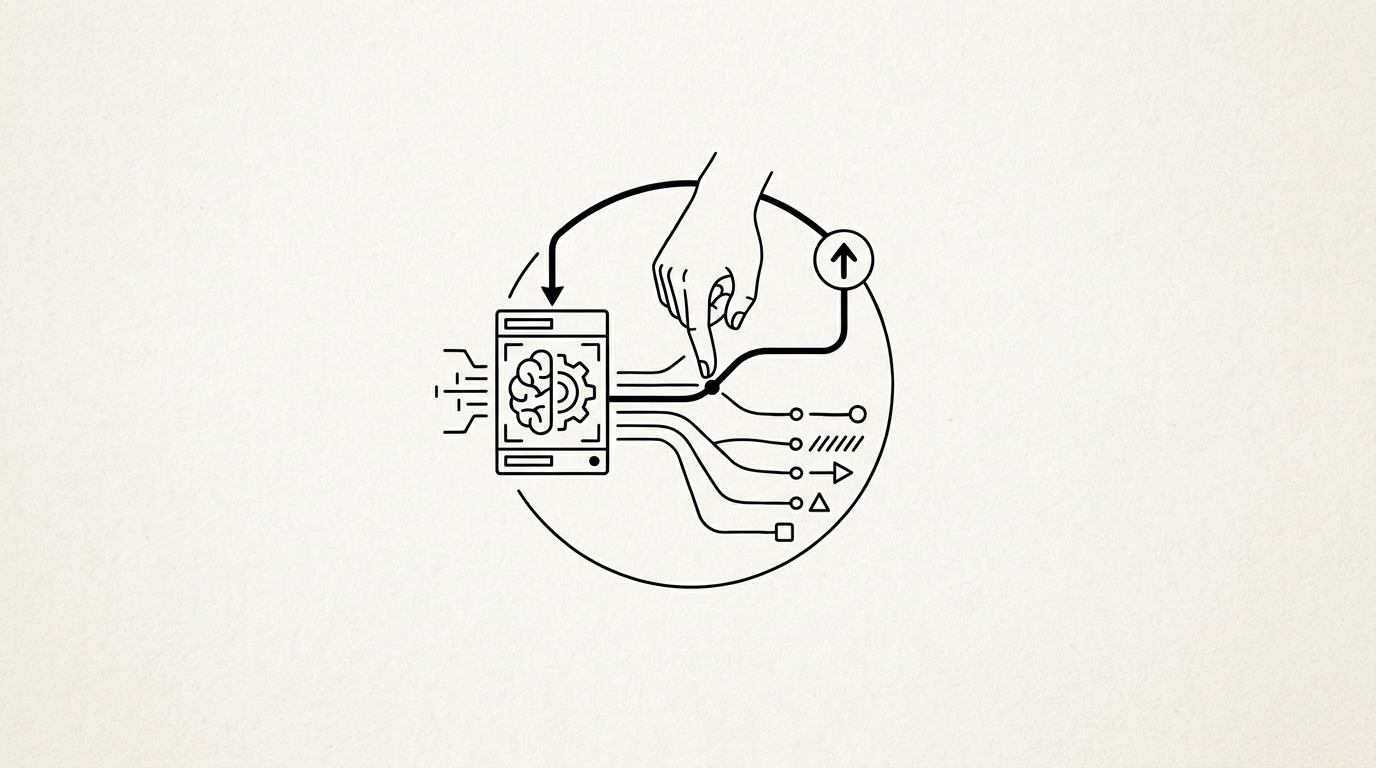RLHF (Reinforcement Learning from Human Feedback), WikiWalls Glossary illustration