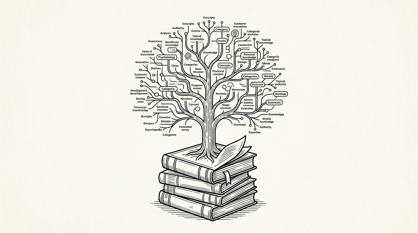 Topical Authority, WikiWalls Glossary illustration