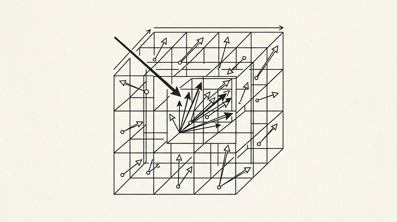 Vector Database, WikiWalls Glossary illustration